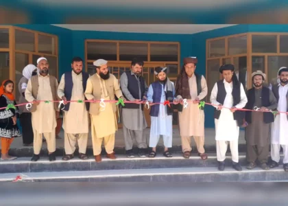 Girls’ school gets building worth $145,000 in Nangarhar