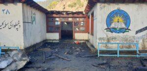 Fire guts boys high school in Nuristan