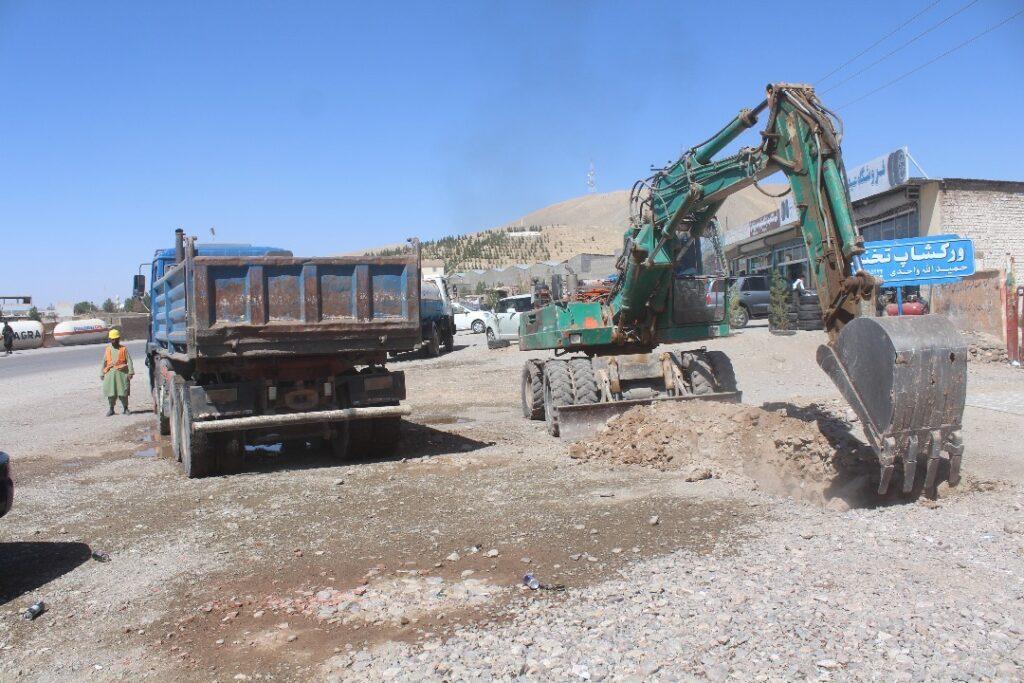 به ارزش ۳۰ میلیون افغانی کار ساخت یک کانال در هرات آغاز شد