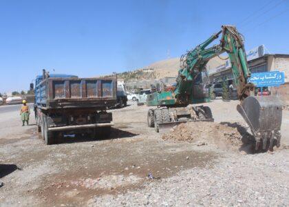Work on construction of canal worth 30m afs launched in Herat