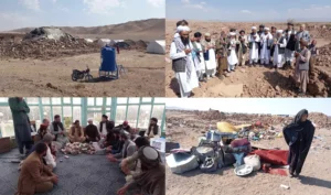 فاریاب کې د هرات زلزله‌ځپلو ته د ۱۳ میلیون افغانیو مرسته ټولېدل؛ د ښاروالۍ یوه کارکوونکي خپل یو میاشتنی معاش ورکړی