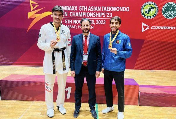مسابقات آسیایی تکواندو؛ دو ورزشکار افغان مدال طلا را کسب کردند