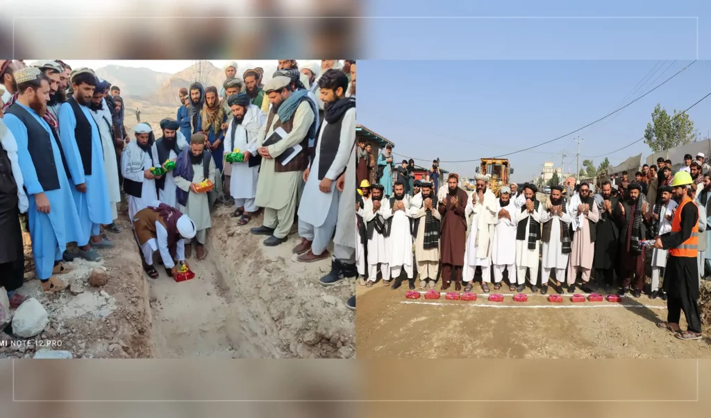 Road, health center being constructed in Khost, Laghman