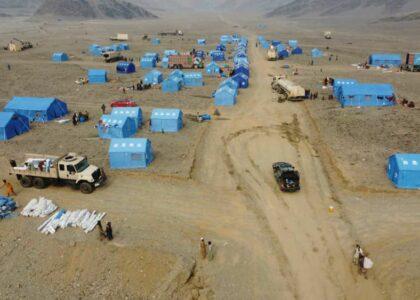 2 temporary camps set up for returnees in Torkham