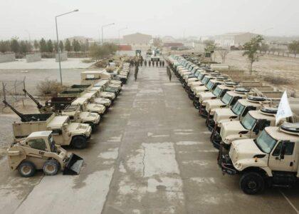 90 military vehicles repaired in Balkh