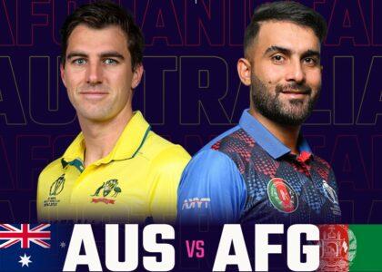 Afghanistan take on Australia in crucial WC game today