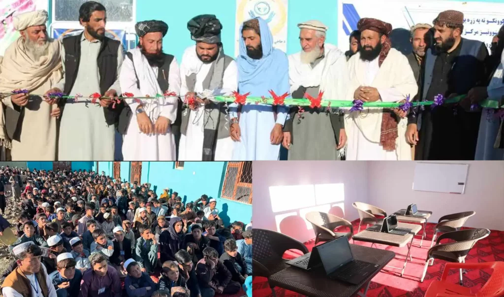 Logar youth paves way for free education of 800 children