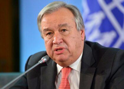 UN chief welcomes possible ceasefire in Gaza