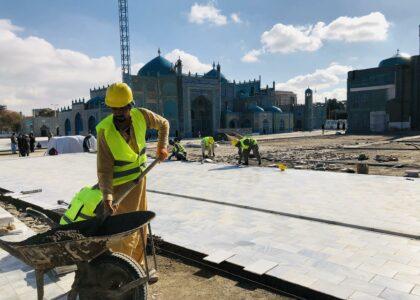 Balkh: Part of Roza reconstruction kicks off