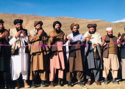 Work on 15 uplift projects kicks off in Logar, Maidan Wardak