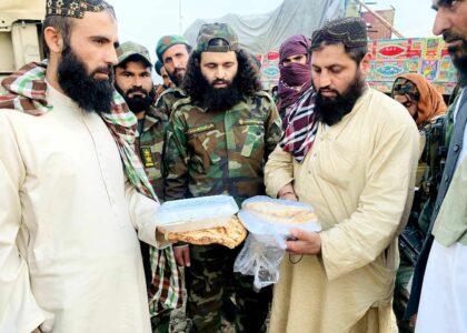 Officials, common people daily serve food to returnees
