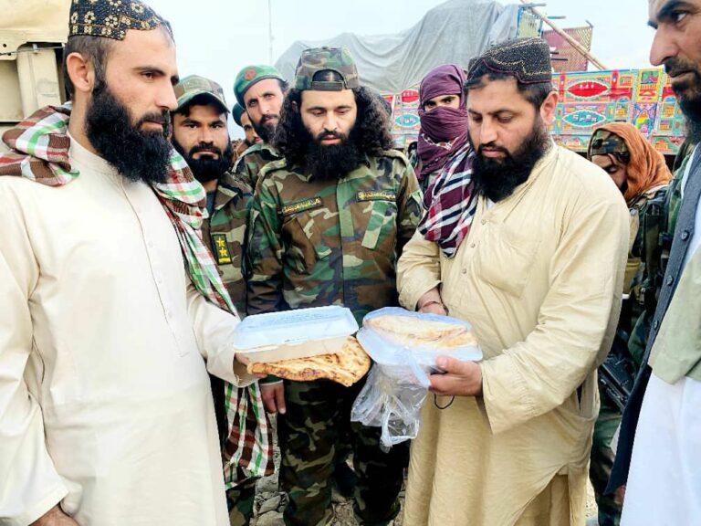 Officials, common people daily serve food to returnees