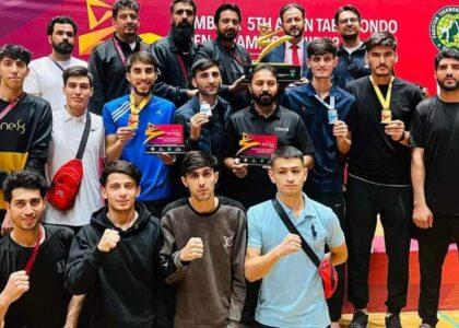 Afghanistan taekwondo team clinches G2 Asian title