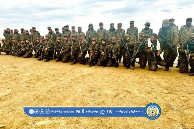 د قوش‌تېپې کانال د امنیت ساتنې قطعه جوړه شوه