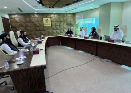 Ebad, Qatari minister talk health services to returnees