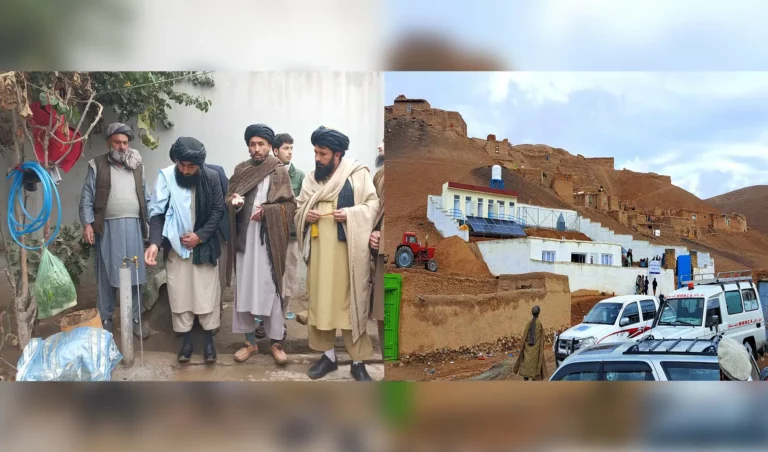 چهار شبکۀ آبرسانی در تخار و یک مرکز صحی در سمنگان به بهره‌برداری سپرده شد