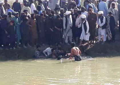 6 killed as vehicle plunges into canal in Helmand