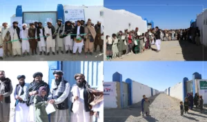 د غزني په ناوه کې بې‌سرپرسته یتیمانو ته ۲۳ کورونه او یو روغتیايي مرکز جوړ شول
