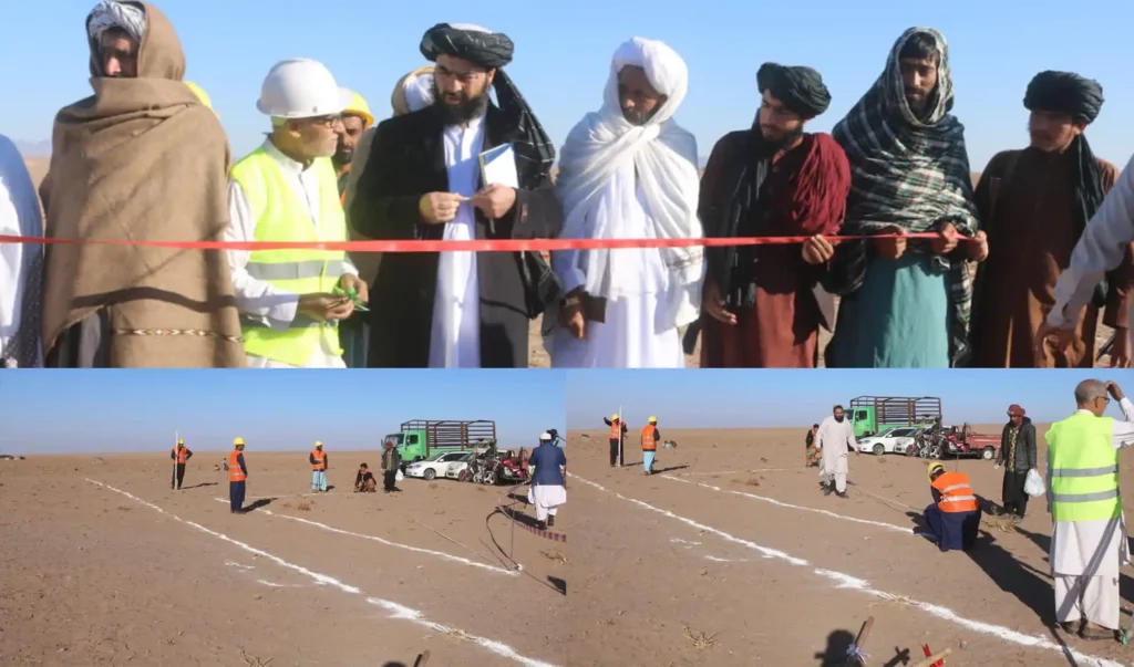 کار ساخت ۶۵۰ خانۀ مسکونی دیگر در مناطق زلزله‌زدۀ هرات آغاز شد