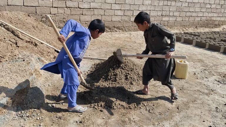 Nimroz labour children seek government support for bright future