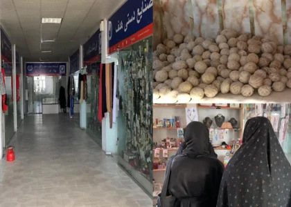 زنان صنعت‌پیشه در هرات از نبود بازار برای محصولات شان شکایت دارند