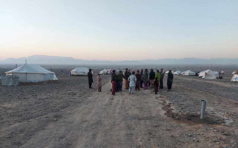 مهاجرین برگشته از پاکستان در فراه خواستار کمک اند
