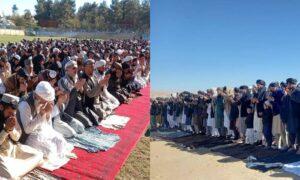 صدها تن در غور و فاریاب نماز استسقاء را ادا کردند