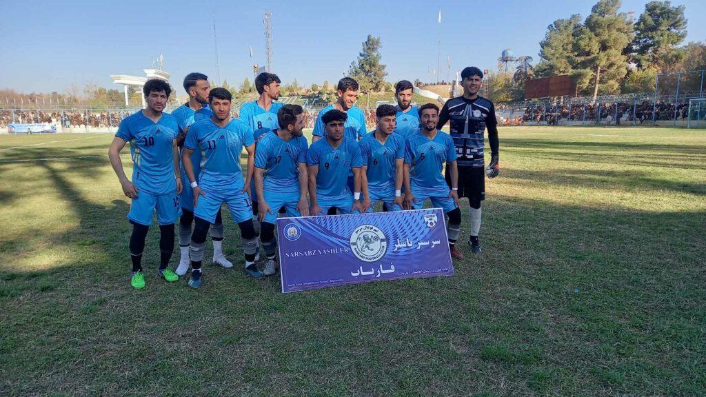 مسابقات فوتبال زون شمال در فاریاب برگزار گردید