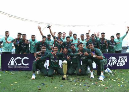 Bangladesh outclass UAE to clinch U-19 Asian Cup title