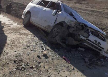 1 killed, 14 injured in Maidan Wardak collision