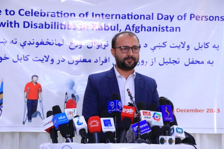 «افغانستان کې ۱۳،۹ سلنه خلک معلول دي؛ حقونو ته یې دې پام وشي»