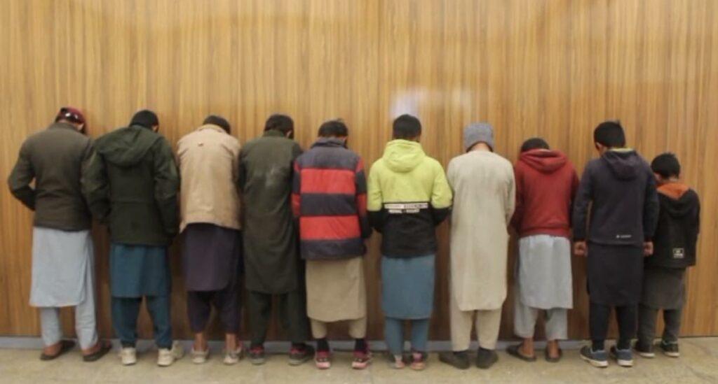 Gang of child thieves arrested in Nangarhar