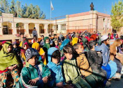 Dozens of returning families children enrolled in Balkh schools