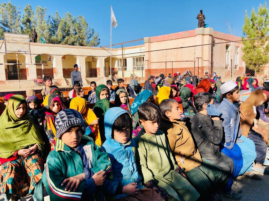 Dozens of returning families children enrolled in Balkh schools