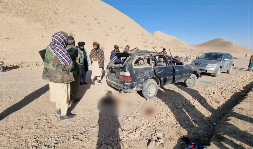  Badghis accident leaves 1 woman dead, 6 wounded