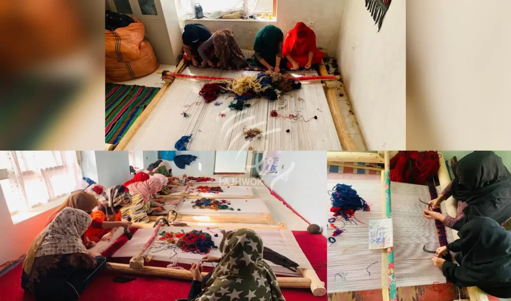Takhar youth employs dozens of women in carpet factory