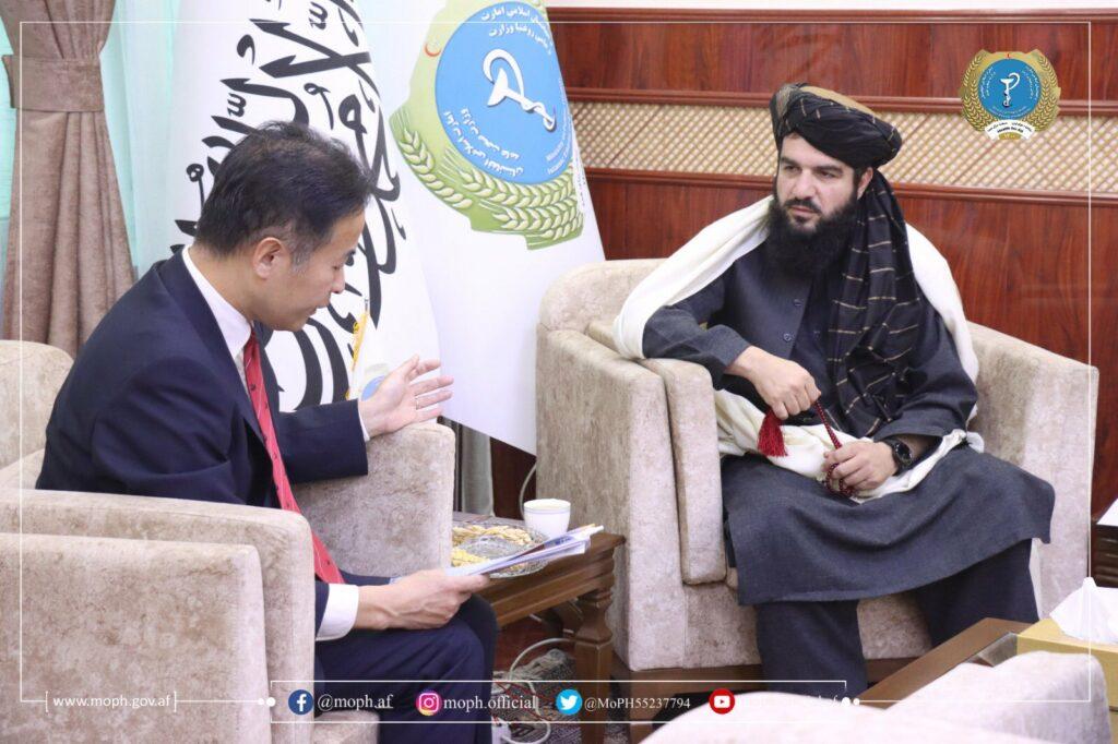 سفیر جاپان بر ادامۀ همکاری‌های کشورش با سکتور صحت افغانستان تاکید کرد