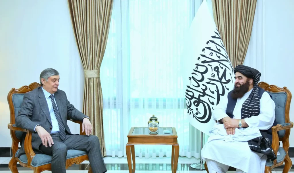 Muttaqi, Kabulov discuss bilateral, regional situation  