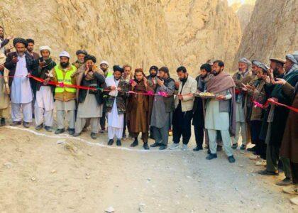 6 dams worth 14m afs being constructed in Bamyan