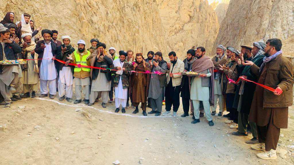 6 dams worth 14m afs being constructed in Bamyan