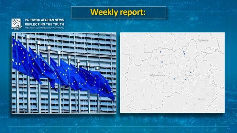 30 causalities recorded in Afghanistan last week