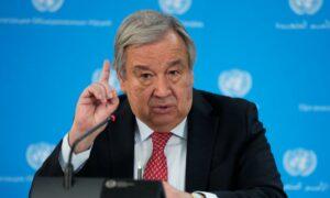 Climate change threatens earth: says UN chief