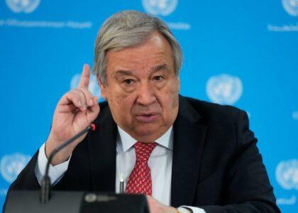 Climate change threatens earth: says UN chief