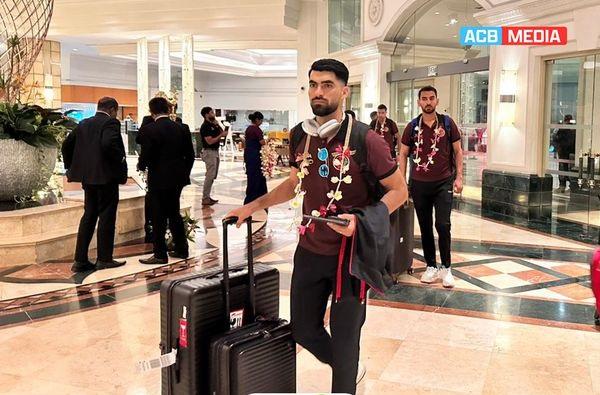 Afghan cricket squad lands in Sri Lankan capital