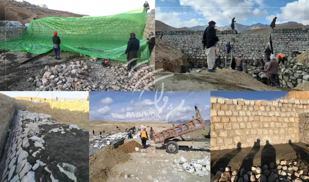 Work launched on 20 check dams in Ghazni to control floodwater