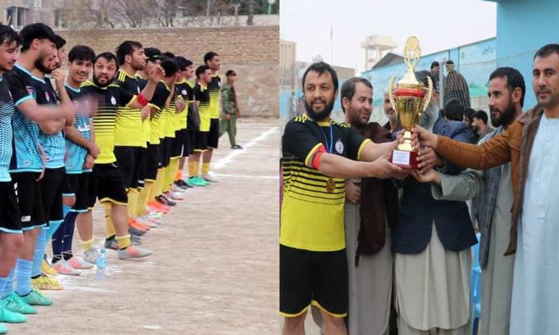 مسابقات جام حذفی فوتبال در بادغیس با قهرمانی تیم اتحاد پایان یافت