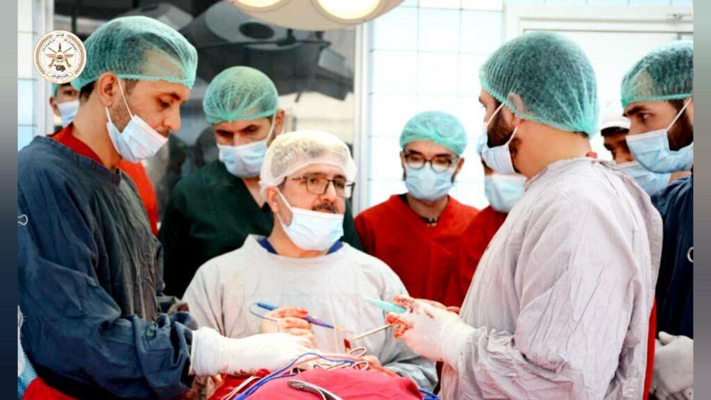 Brain tumor surgery successfully performed at Kabul Hospital