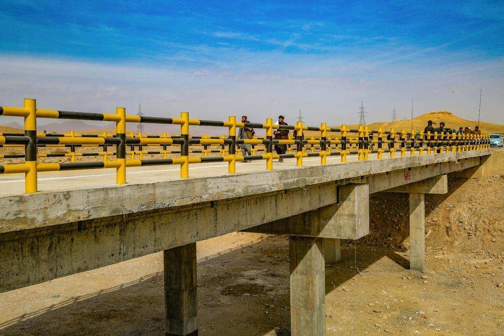 2 bridges built on Kabul-Kandahar highway in Zabul