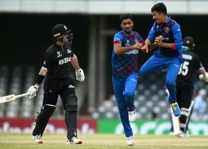 New Zealand beat Afghanistan in U-19 WC match