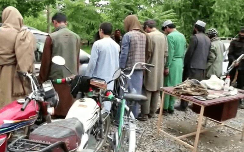 غزني کې له تېرو نهو میاشتو راهیسې د جنایي او تروریستي جرمونو په تور۵۷۰ کسان نیول شوي